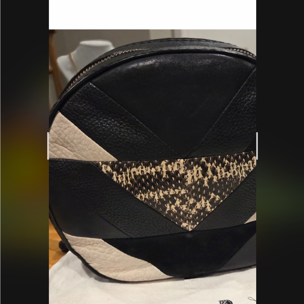 Coach 1941 Canteen Crossbody Bag With Patchwork And Snakeskin Detail - Picture 2 of 11